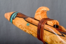 Ironwood Burl (desert) Native American Flute, Minor, Mid F#-4, #M39I (6)